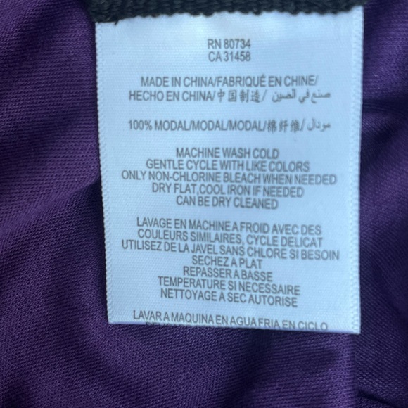 ⭐️ Bogo⭐️🦋 New Bcbg Max Sz XS purple bubble arm  A line dress - Picture 9 of 14